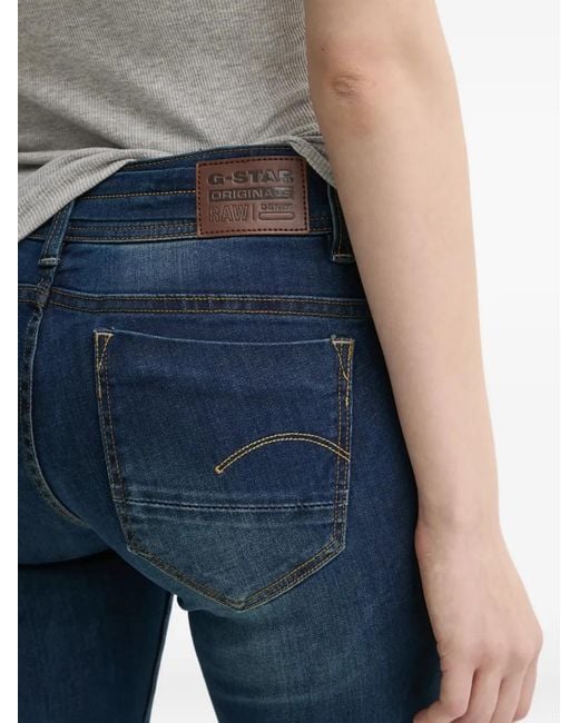 G-Star Blue Patch-Pocket Jeans