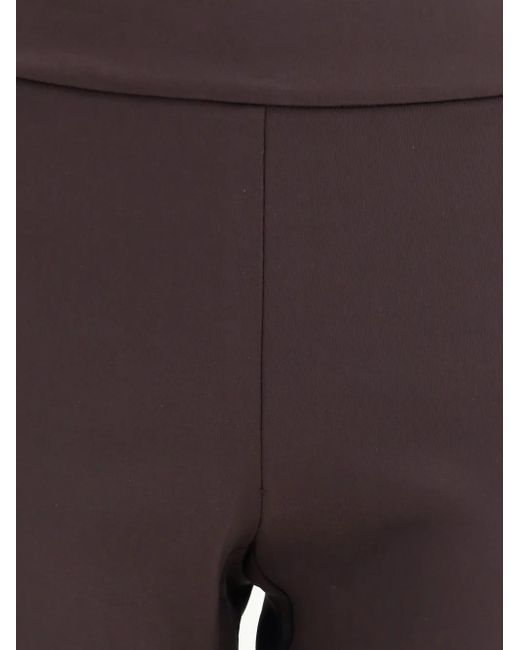 Avenue Montaigne Brown Polyester Casual Pants