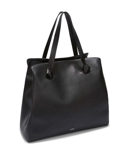 メンズ Jil Sander ノットディテール ハンドバッグ Black
