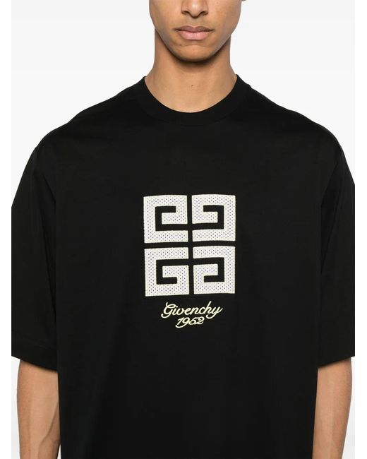 Givenchy Black T-Shirt With Logo for men