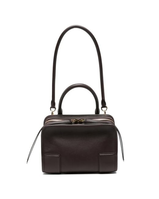 Loewe Black Small Amazona Tote Bag