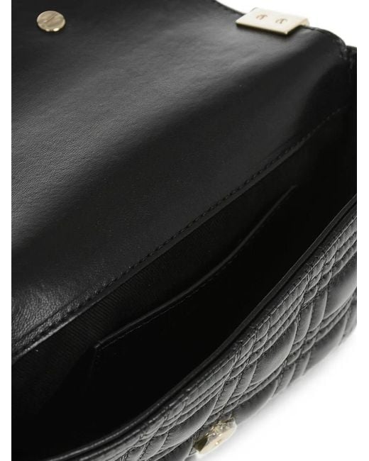 DSquared² Black Quilted Leather Shoulder Bag