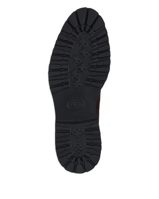 Aquatalia Black Lace-Up Hiking Boots for men