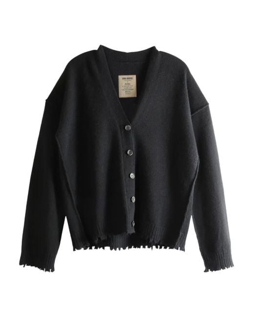 Uma Wang Kasjmier Vest in het Black