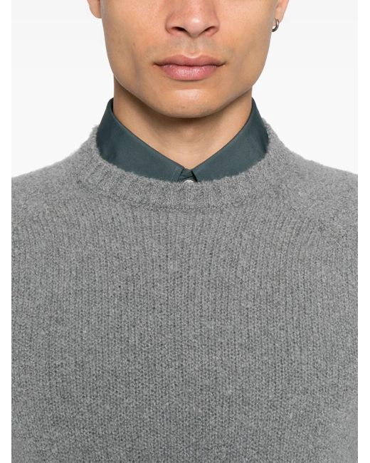 Drumohr Klassischer Pullover in Gray für Herren