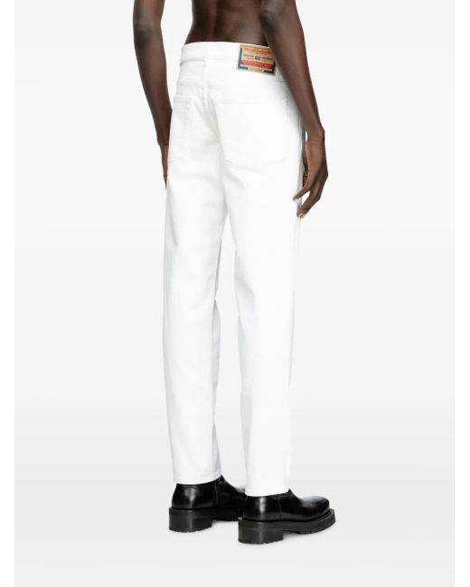 DIESEL White 2023 D-Finitive Jeans for men