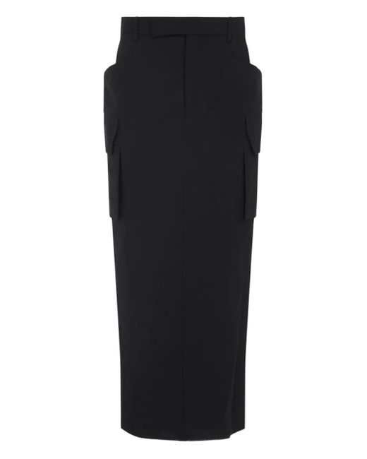 Rick Owens カーゴポケット スカート Black
