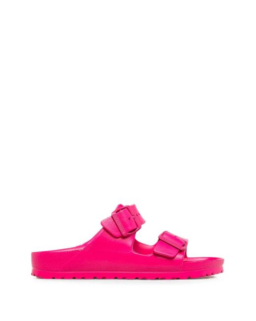 Birkenstock Pink Arizona Buckle-Fastening Sandals