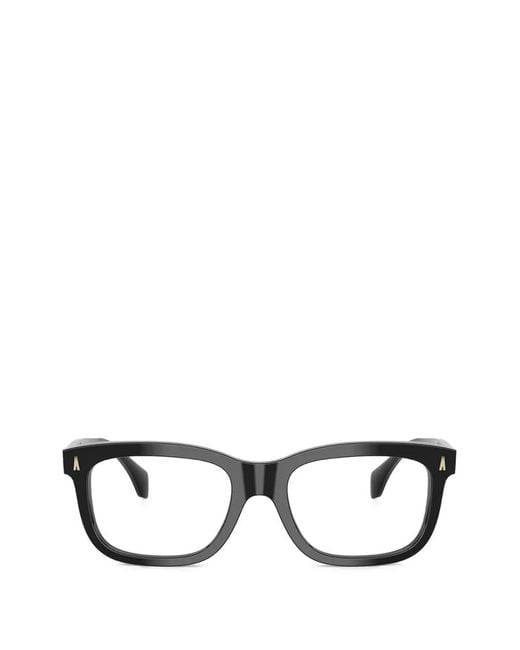 Moncler Black Square-Frame Glasses
