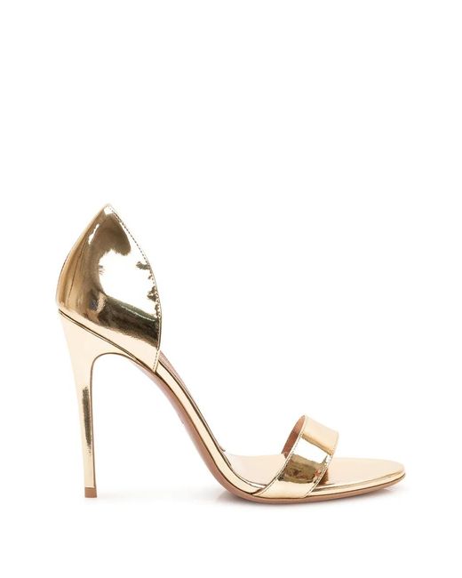 Paris Texas Metallic Vera Slingback Pumps
