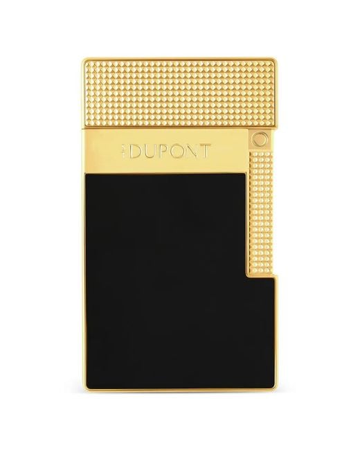 S T Dupont Black Table Lighter