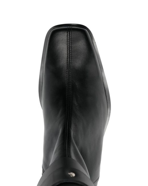GmbH Black Adem Leather Boots for men