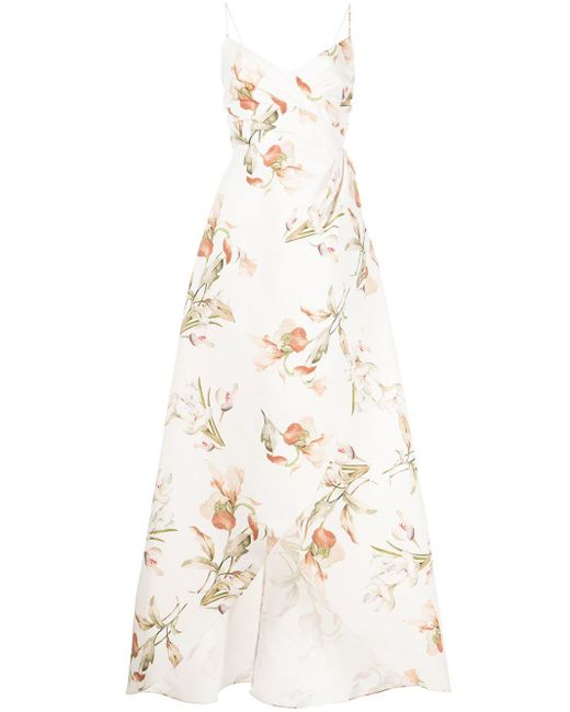 Sachin & Babi Abby Floral-print Gown | Lyst