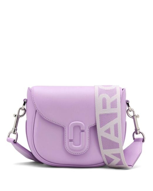 Marc Jacobs Purple The J Marc Small Saddle Tasche