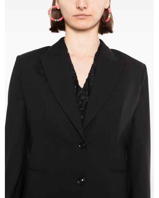 BLAKLACE Black Blazer À Col À Revers