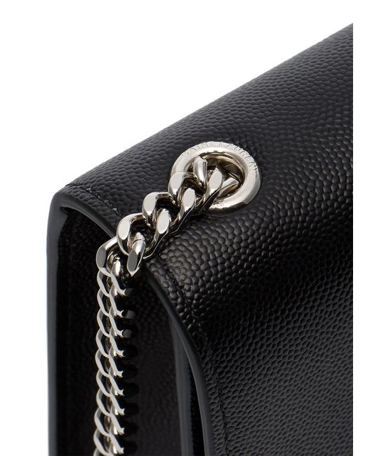 Saint Laurent Black Small Kate Cross-Body Bag