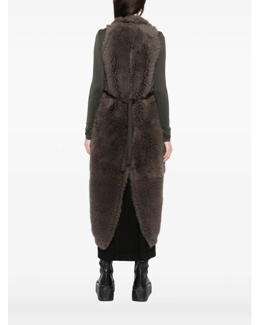 Rick Owens Brown Cyclops Coat