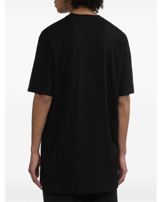 Julius T-Shirt mit abstraktem Print in Black für Herren