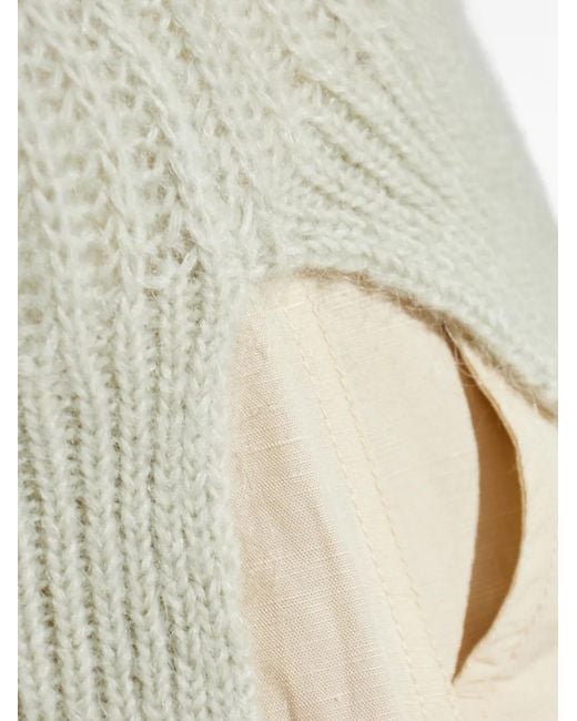 AllSaints White Chain Crew-Neck Sweater