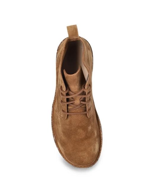 Birkenstock Brown Uppsala Mid Suede Boots for men