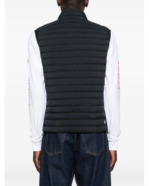 Colmar Black Quilted Sleeveless Vest for men