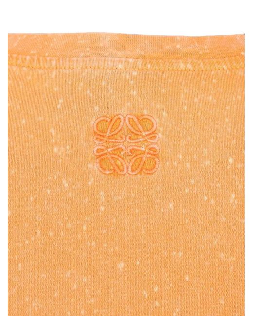 Loewe Orange Frog Anagram T-Shirt for men