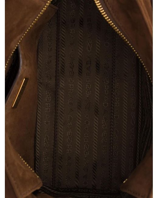 Prada Brown Medium Explore Tote Bag