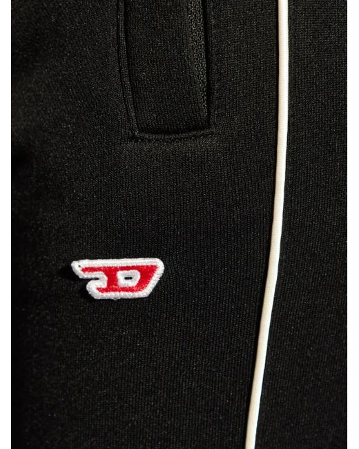 DIESEL Black Jam Jogging Trousers