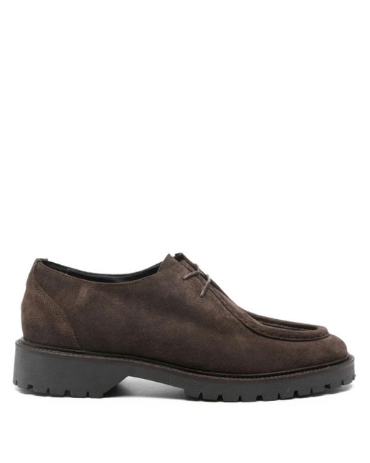 VELA SHOP Brown Round-Toe Shoes for men