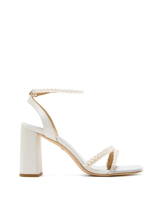 Badgley Mischka White Feisty Sandals