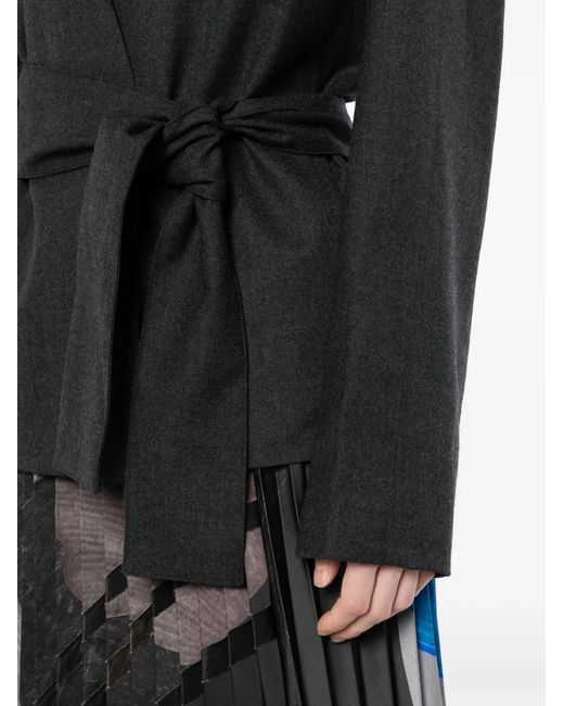 JNBY Black Veste À Taille Ceinturée