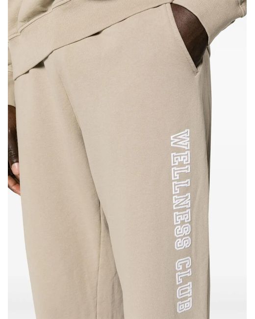Sporty & Rich Natural Wellness Club Cotton Track Pants for men