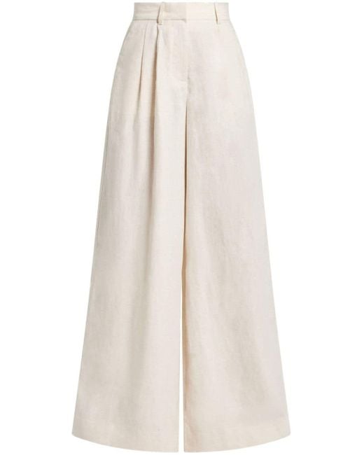Pantalones anchos Sasha Staud de color White