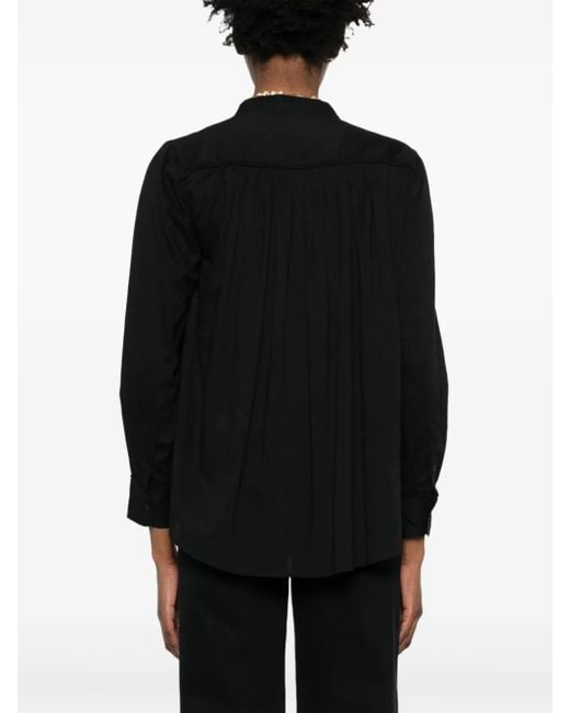 Chemise En Coton Nili Lotan en coloris Black