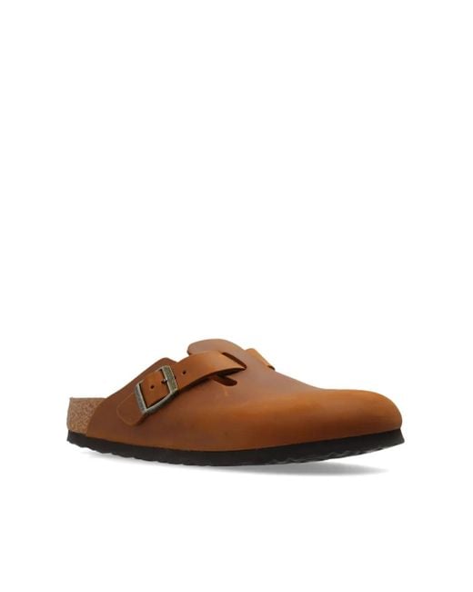 Birkenstock Brown Sabot Boston