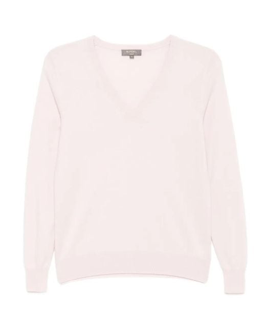 N.Peal Cashmere Pink Phoebe Top