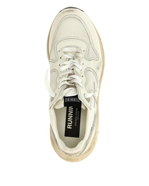 Golden Goose Deluxe Brand White Sneakers With Signature Star Patch