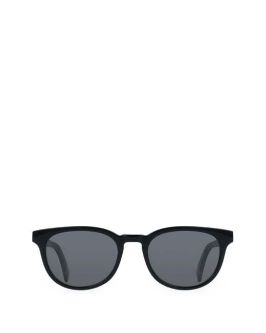 Paul Smith Black Round-Frame Sunglasses