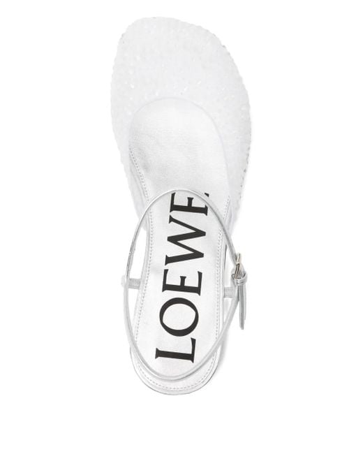 Loewe White Toy Flat