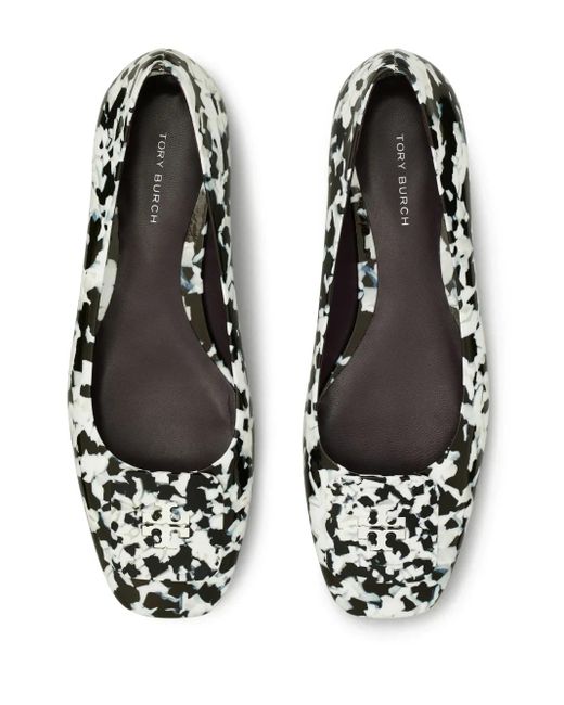 Tory Burch Black Georgia Ballerina Shoes