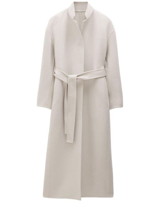 Filippa K White Alexa Merino-blend Coat