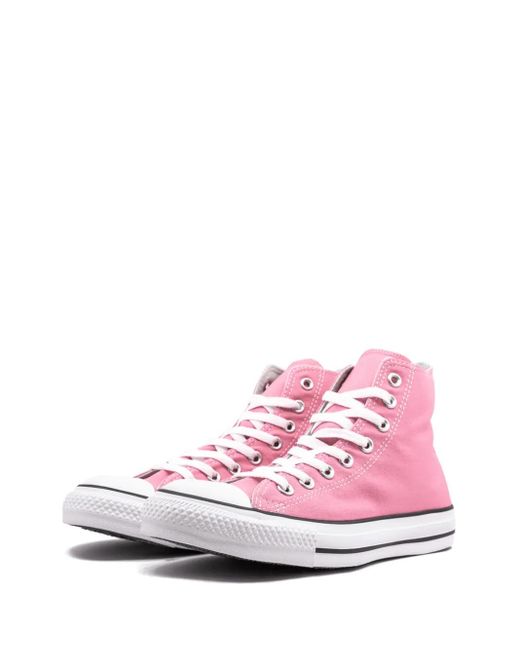 Converse Pink Chuck Taylor Hi Sneakers