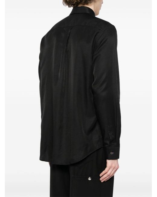 Chemise en coton à imprimé Lauren Paul Smith pour homme en coloris Black