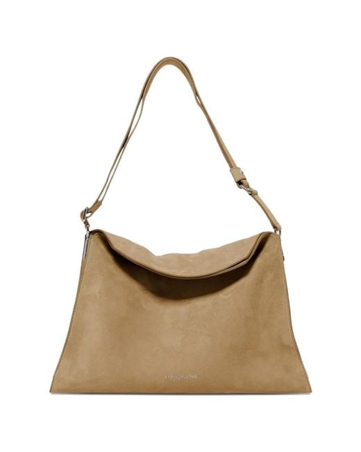 Orciani Natural Midi Trinity Tote Bag