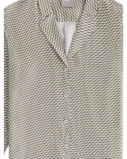 Kith Gray Amalia Blouse