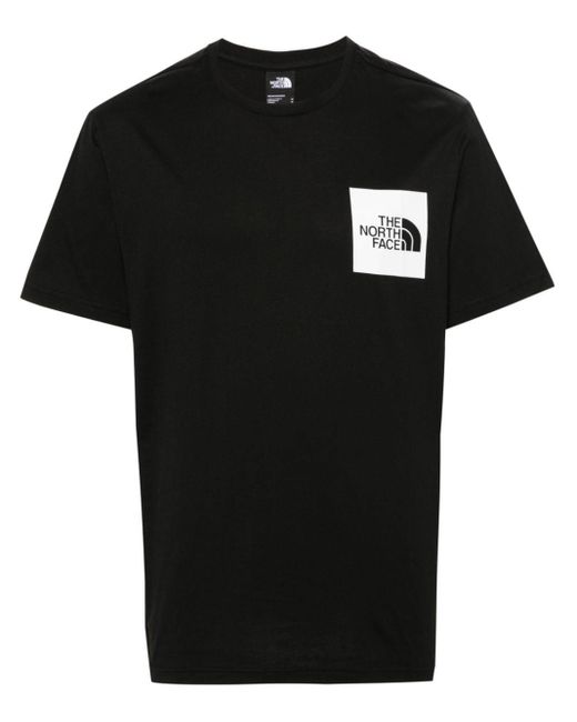 Camiseta con logo estampado The North Face de hombre de color Black