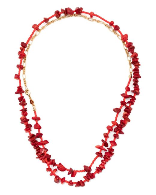 Anni Lu Red Reef Belly Necklace