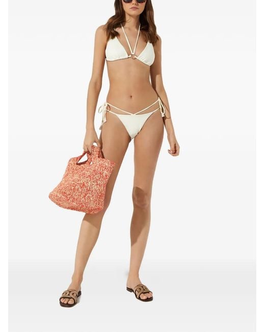 Agua Bendita White Lake Bikini Top
