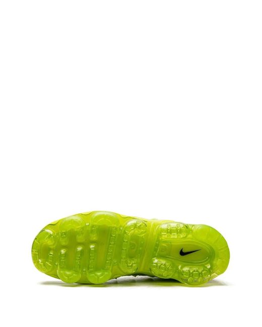 Nike Green Air Vapormax Plus "Tennis Ball" Sneakers