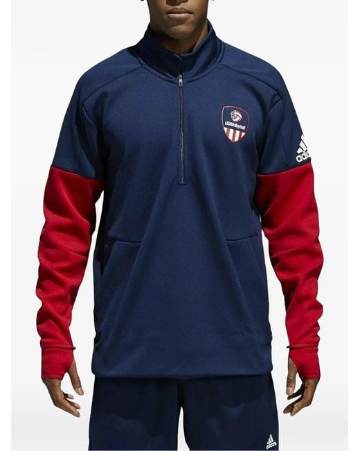 Adidas Blue X Usa Volleyball Sweatshirt for men